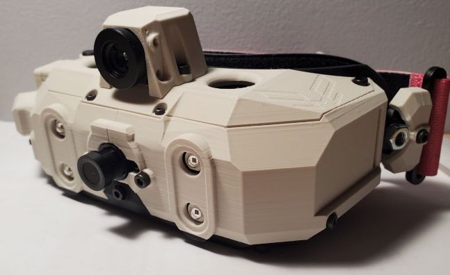 IR night-vision headset